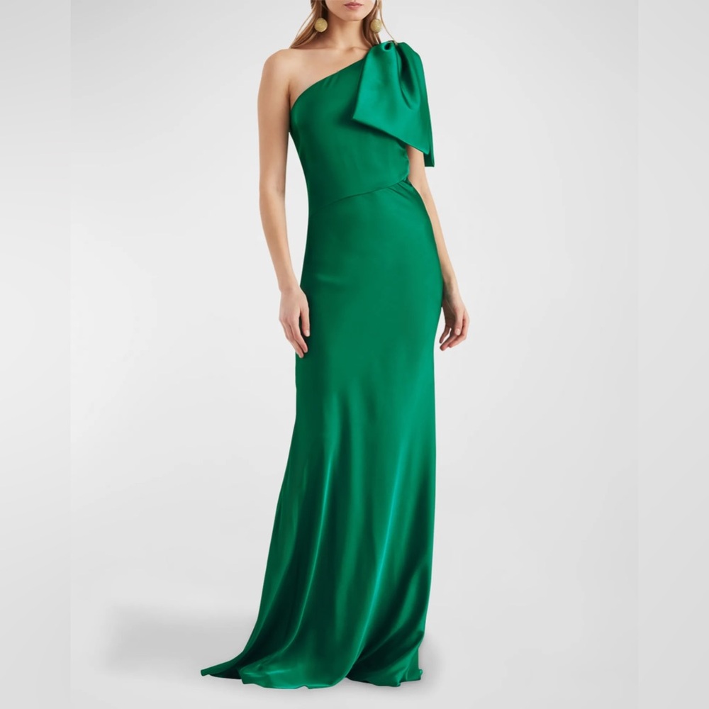 Sachin & Babi Green Gown